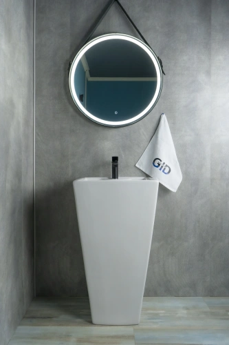 Раковина керамическая Gid Autonomo 81103 47х47 напольная цвет белый 1 отверстие под смеситель - фото 3