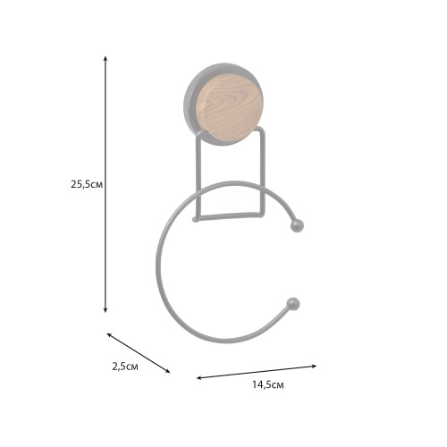 Полотенцедержатель Fixsen Magic wood FX-46011 - фото 4