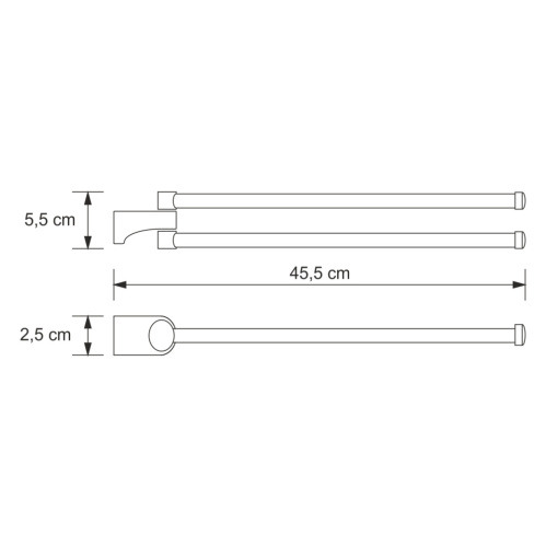 Полотенцедержатель WasserKRAFT 8331 - фото 4