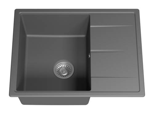 Кухонная мойка Misty Titan TIT-65х51-04 65х51 цвет серый - фото 5