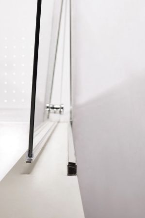 Душевая дверь Cezares ECO ECO-O-B-1-70-P-Cr 70х190 стекло рифленое профиль хром