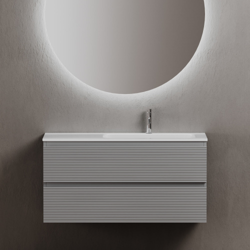 Тумба под раковину Sancos FOLK FL100RES 99,5х44,5х50 настенная - фото 4