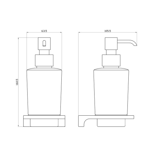 Дозатор RavSlezak Nil NLA0303ZRL - фото 2