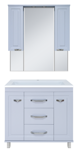 Тумба под раковину Misty Терра П-Тер01090-01503Я 90х48х73 напольная - фото 3