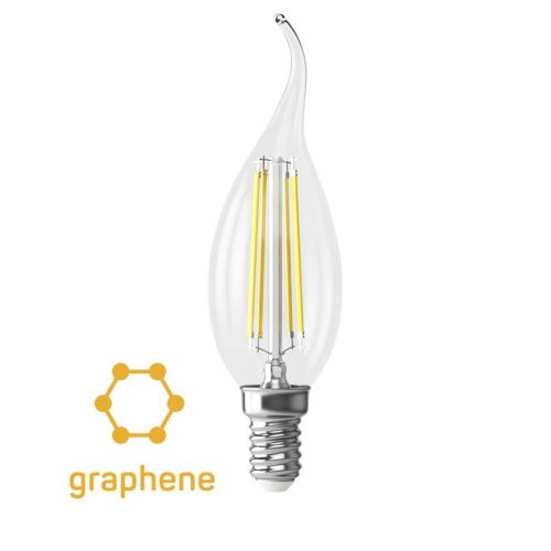 Лампа светодиодная Voltega Candle wind 9W Graphene 7133 - фото 3