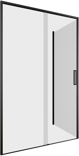 Душевой уголок Aquanet Pleasure Evo AE65-120x90-BT 120х90 стекло прозрачное профиль черный без поддона - фото 2