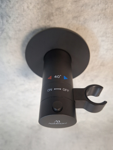 Гигиенический душ со смесителем AltroBagno BM AltroBagnoOggetto060402MB черный матовый - фото 3