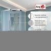 Душевая кабина AvaCan EM EM5011new 110х110 четверть круга с крышей ориентация универсальная