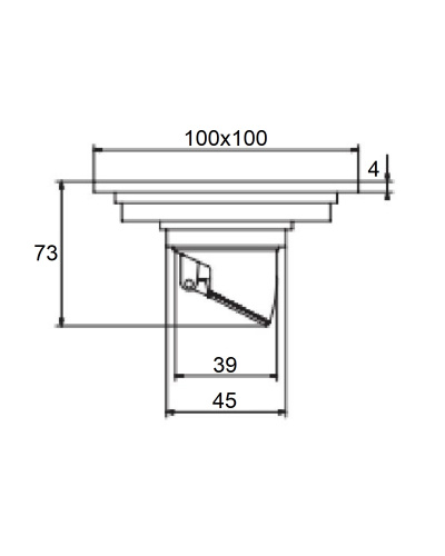 Душевой трап Orange TR01-005b напольный - фото 4