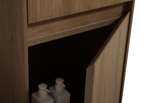 Шкаф-пенал Vincea Chiara/Luka VSC-2CL150TO 35х30х150 подвесной цвет коричневый - фото 3