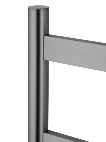 Полотенцесушитель Wonzon & Woghand Essen WW-A406-GM 48х96 электрический графит - фото 3