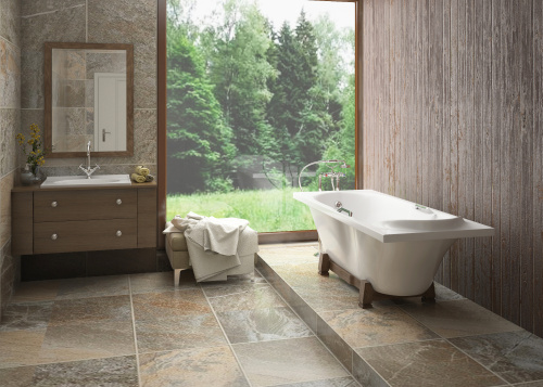 Ванна из литьевго мрамора Эстет Камелия ФР-00014535 180х75 пристенная прямоугольная - фото 5