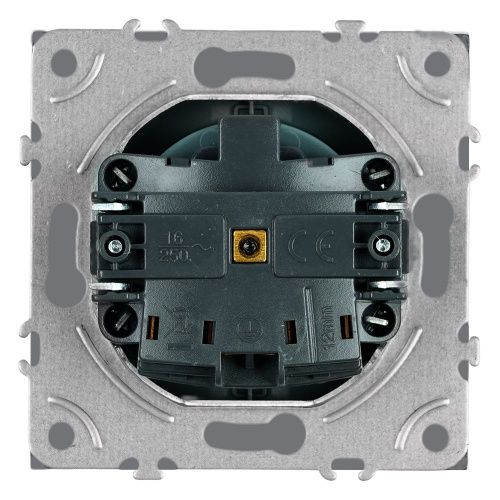 Розетка 1-местная с з/ш с/з СЗК Stekker Эмили 50243 - фото 5