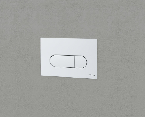 Клавиша смыва механическая Vitra Root Round 740-2200 цвет белый глянцевый - фото 2