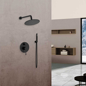 Душевая система Vincea Desire VSFW-1D1MB встраиваемая в стену