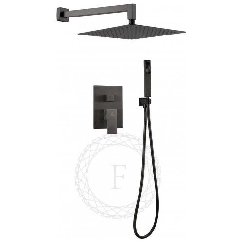 Душевая система Filarete FL1043BG встраиваемая в стену цвет графит - фото 2