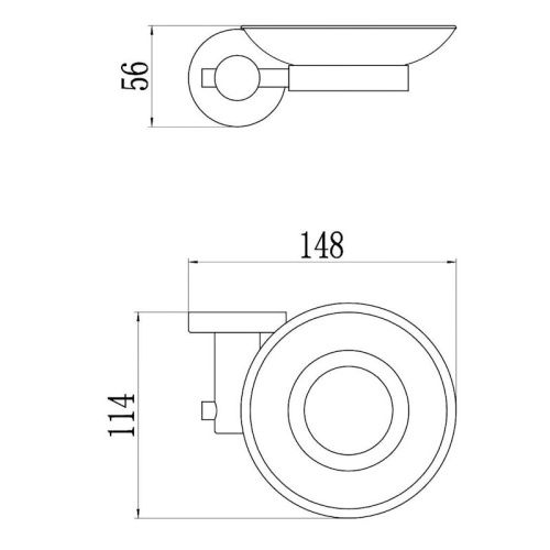 Мыльница Savol S-005659C - фото 3