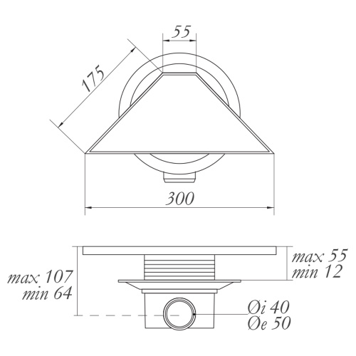 Душевой трап Migliore 24894 вровень с полом - фото 2