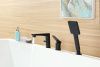 Смеситель LeMark Bronx LM3745BL на борт ванны черный