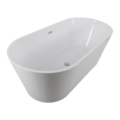 Ванна акриловая Art&Max AM-520-1700-790 170х79 отдельностоящая овальная - фото 5