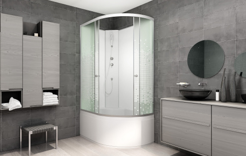 Душевая кабина AvaCan L920LN 120х80 асимметричная без крыши ориентация левая - фото 3