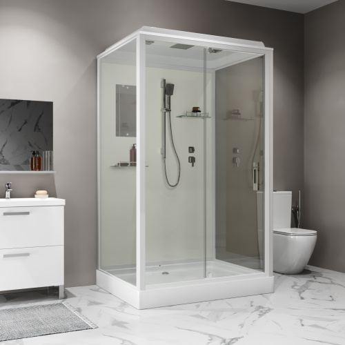 Душевая кабина Niagara Standart ST120/90/15Q 120х90 прямоугольная с крышей ориентация универсальная - фото 3