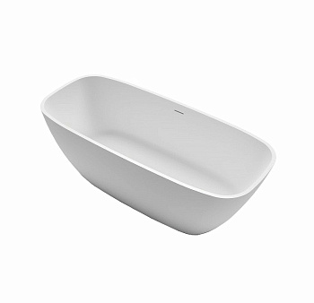 Ванна из искусственного камня Gruppo Treesse BRIO V297BL 170х72 отдельностоящая прямоугольная