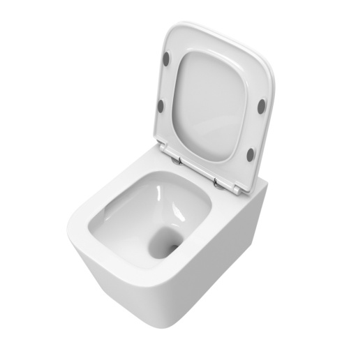 Унитаз подвесной BelBagno DUE BB5171CH-TOR/SC белый с сиденьем микролифт безободковый смыв торнадо - фото 3