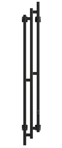 Полотенцесушитель Indigo Sky PRO LSKPRE150-17BRRt 17х150 электрический черный муар - фото 4