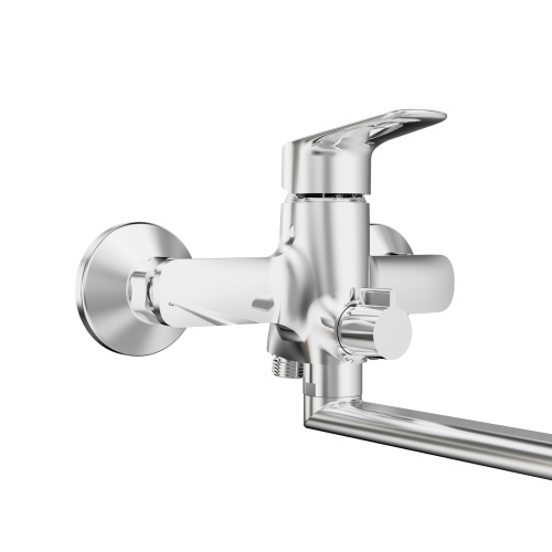 Смеситель для ванны Tokito HAPPO TOK-HAP-1015 настенный хром - фото 4