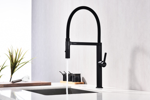 Смеситель для кухни Paulmark LEADER Le214101-AN на раковину антрацит - фото 3