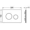 Лицевая панель Tece TECEloop 9240615