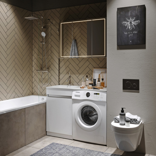 Зеркало-шкаф Aqwella Y SLX0410 100х16х70 подвесной - фото 2