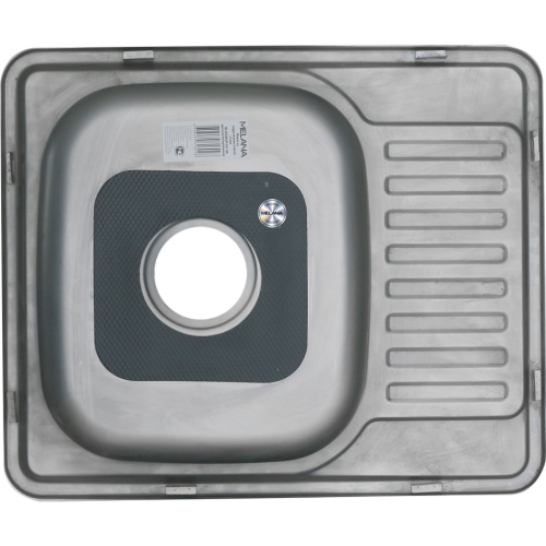 Кухонная мойка Melana 133 ta (*12) 58х48 цвет хром - фото 3