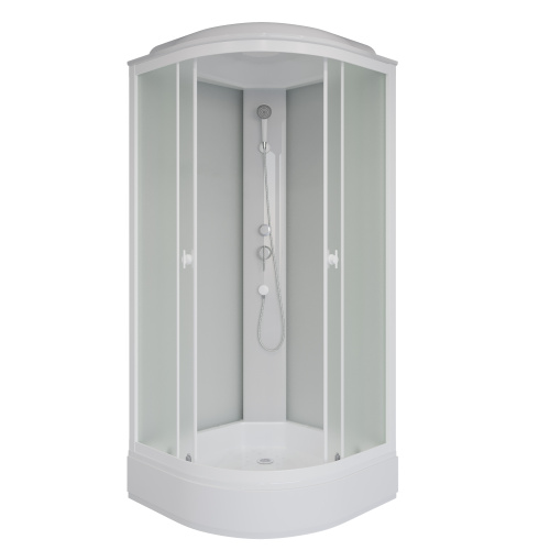 Душевая кабина Niagara Promo P100/26/MT 100х100 четверть круга с крышей ориентация универсальная - фото 2