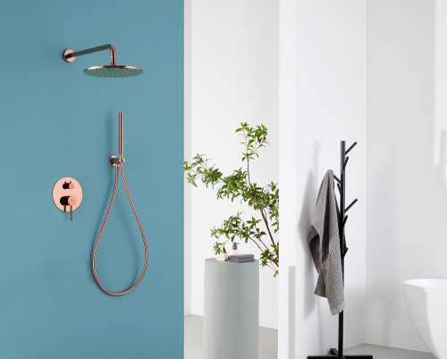 Душевая система ABBER AF8118RG встраиваемая в стену - фото 2