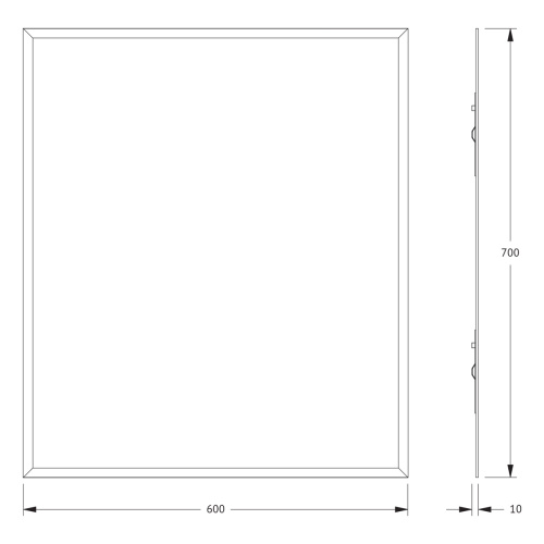 Зеркало в ванную Evoform Comfort BY 0914 60х70 - фото 2
