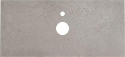 Столешница Aquanet Nova Lite 00257605 98х44 накладная цвет серый - фото 2