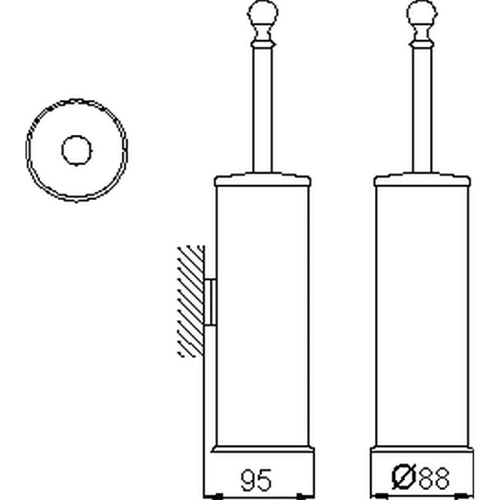 Ершик Cisal Croisette 4038.01H.BA - фото 2