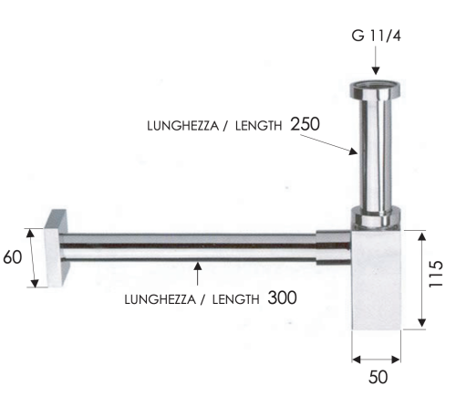 Сифон для раковины Remer 960114 - фото 2