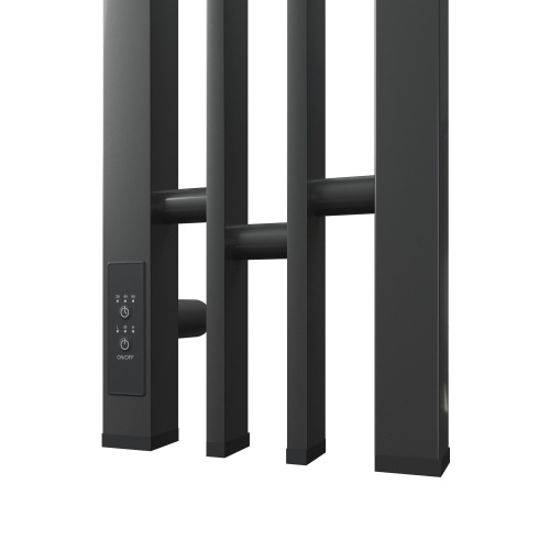 Полотенцесушитель Point Фрея PN20722GB 17х120 электрический графит - фото 4