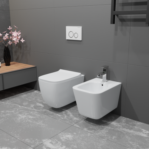 Инсталляция для биде сантехническая CHARUS TORRE BIANCA BD.300.01 - фото 3