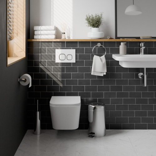 Клавиша смыва механическая Iberica Blanca ESTI-Q IB.B083.001.000 цвет белый - фото 4