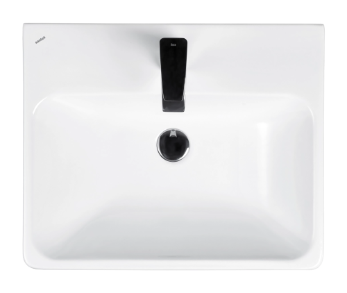 Раковина мебельная керамическая Santek Адриана 55 1.WH50.1.620 55х45 накладная цвет белый - фото 3