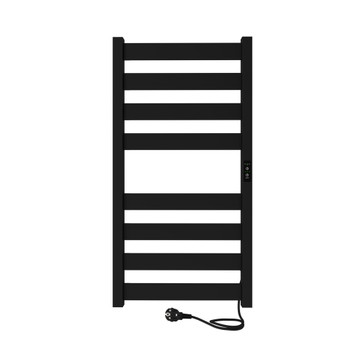 Полотенцесушитель Indigo Oktava Slim 5 LСLOKS5E80-40BRRt 43х80 электрический черный муар - фото 3