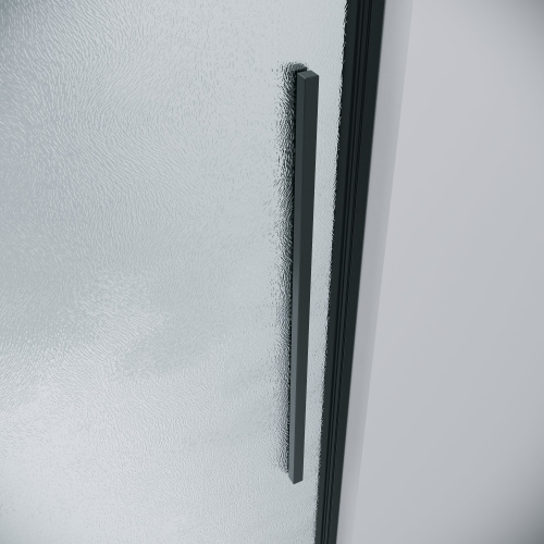 Душевая дверь Grossman Galaxy 1/2.K33.01.80L.21.02 80х195 стекло шиншилла профиль черный матовый - фото 3