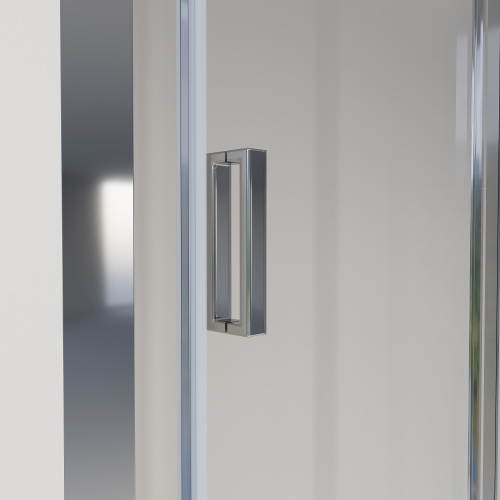 Душевая дверь Niagara Nova NG-62-10A 100х195 стекло прозрачное профиль хром глянцевый - фото 3