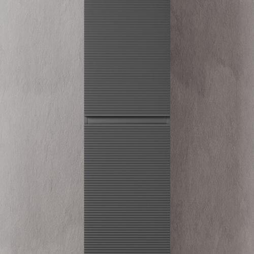 Шкаф-пенал Sancos FOLK PFL35GS 35х35х165 подвесной цвет серый - фото 3