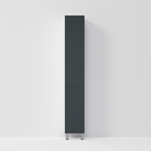 Шкаф-пенал Am.Pm Gem M90CSR0306GM 30х31х190 напольный цвет графит матовый - фото 3