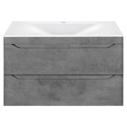 Тумба под раковину Vincea Fine VMC-2F800BT 80х50х50 подвесная цвет серый - фото 2